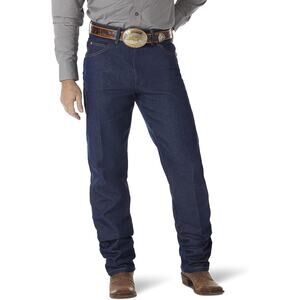 Wrangler Mens MWZ‎ Jeans Size W40xL30 Cowboy Cut Relaxed Fit Denim Dark Wash NWT